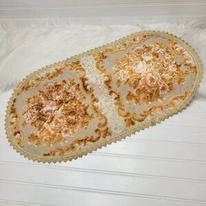 Vintage Large GARLAND Made In  Belgium Art Linens 14" x 28" TABLE Linen PLACEMAT